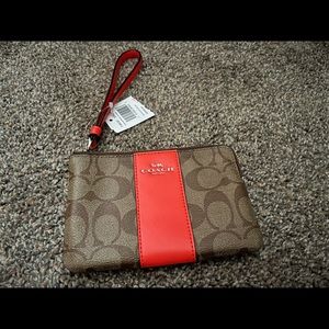 NWT coach wristlet